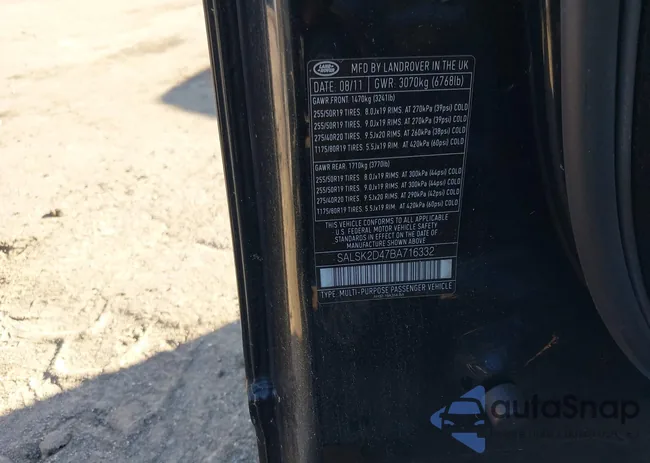 SALSK2D47BA716332: 43350690