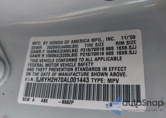 5J6YH2H70AL001443: 43351149