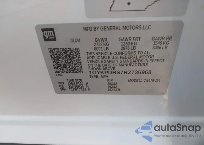 1GYKPDRS7RZ736968: 43351240