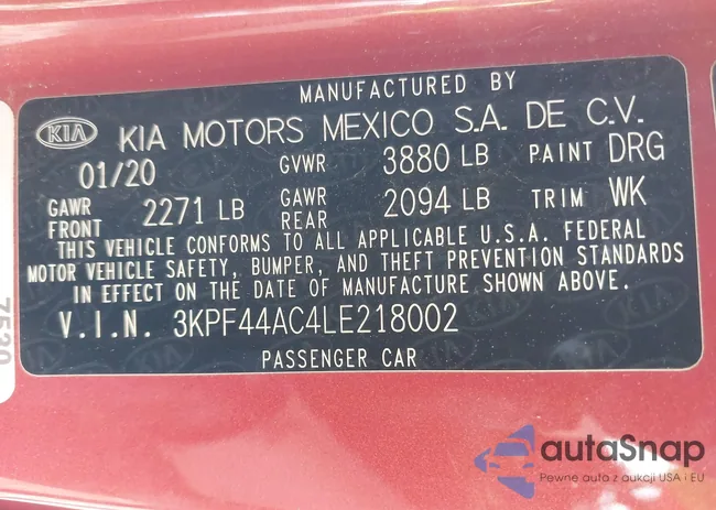 3KPF44AC4LE218002: 43351274