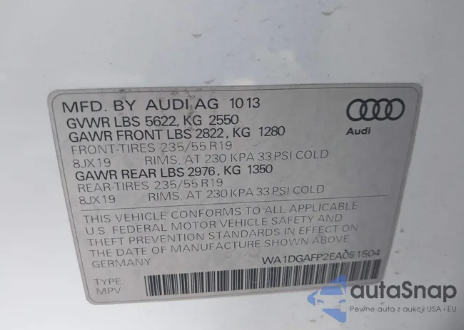 WA1DGAFP2EA051504: 43350592