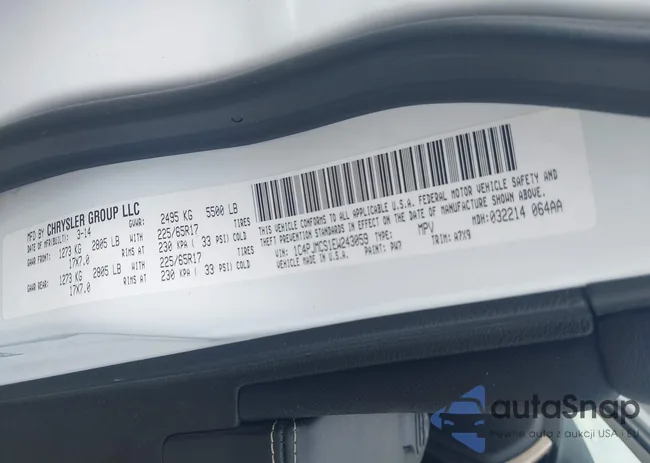 1C4PJMCS1EW243059: 43350654