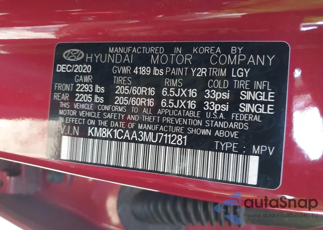 KM8K1CAA3MU711281: 43351761