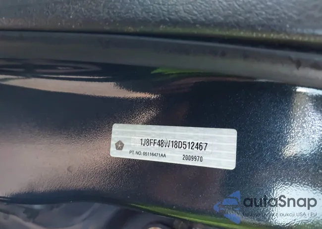 1J8FF48W18D512467: 43351782