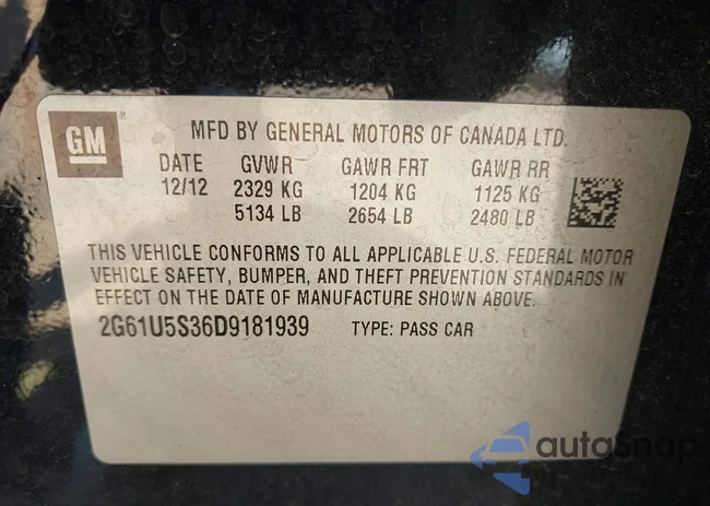 2G61U5S36D9181939: 43352091