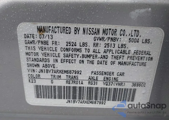 JN1BV7ARXEM687992: 43351284