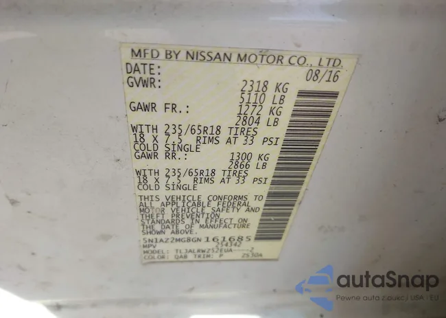 5N1AZ2MG8GN161685: 43351466