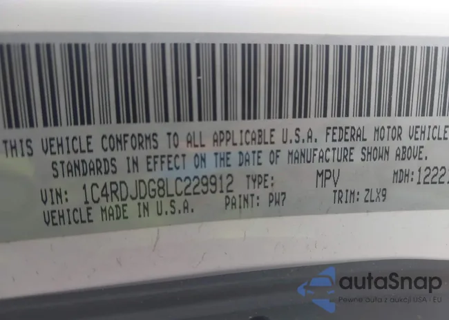 1C4RDJDG8LC229912: 43352726