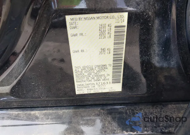 1N4AL3AP3FN371633: 43352827