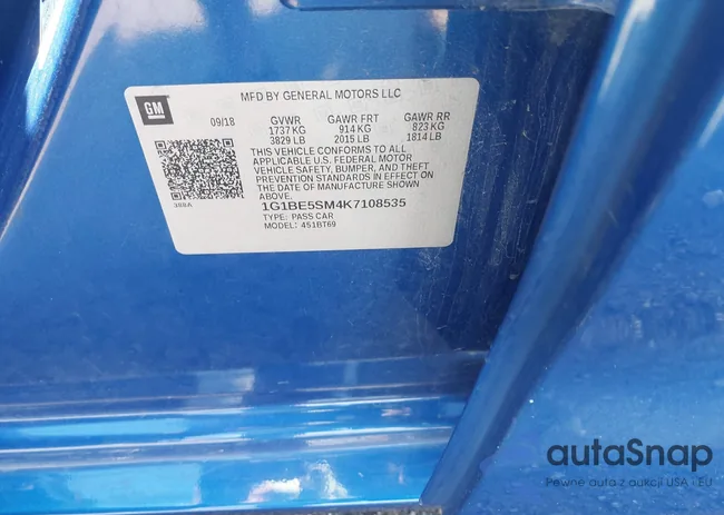 1G1BE5SM4K7108535: 43352905