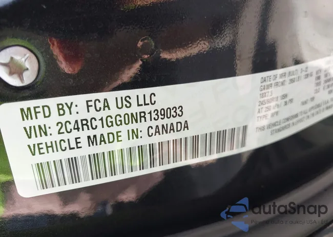 2C4RC1GG0NR139033: 43353269