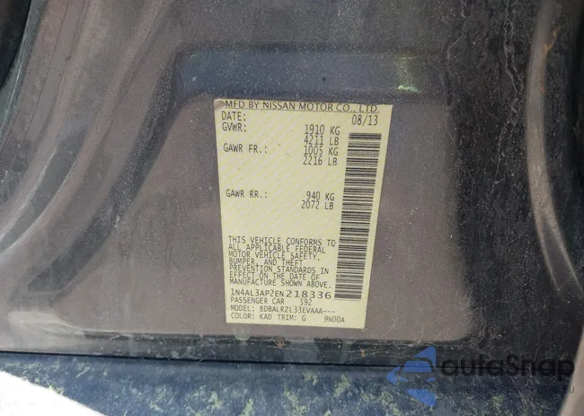 1N4AL3AP2EN218336: 43352412