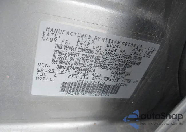 3N1AB7AP5EL609374: 43353871