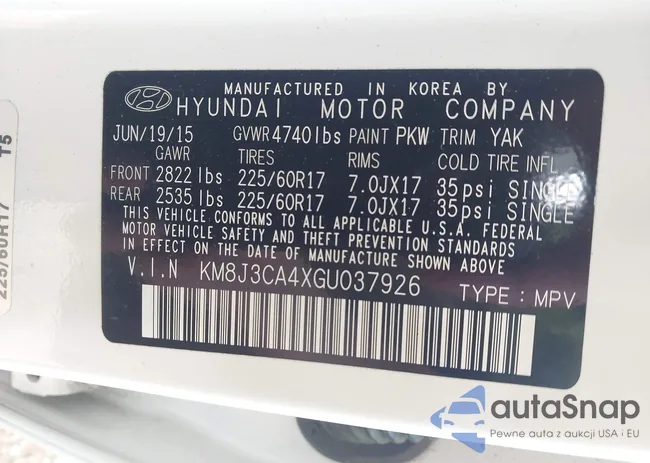 KM8J3CA4XGU037926: 43353886