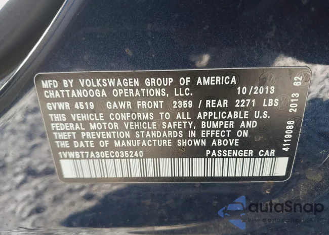 1VWBT7A30EC035240: 43354792