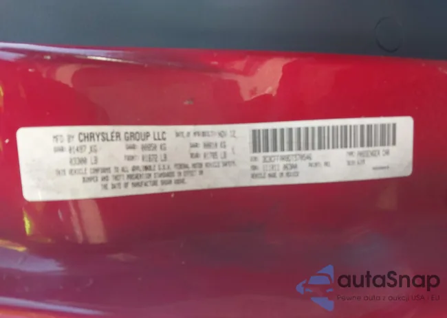 3C3CFFAR8DT570546: 43354813