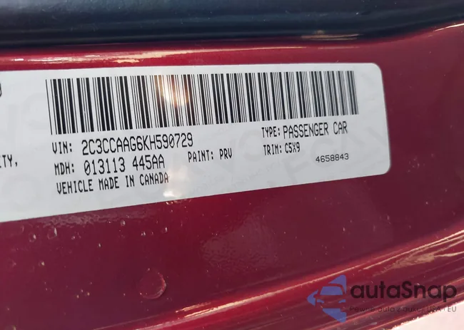 2C3CCAAG6KH590729: 43355209