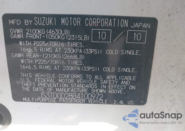 JS3TD0D28B4100972: 43354404