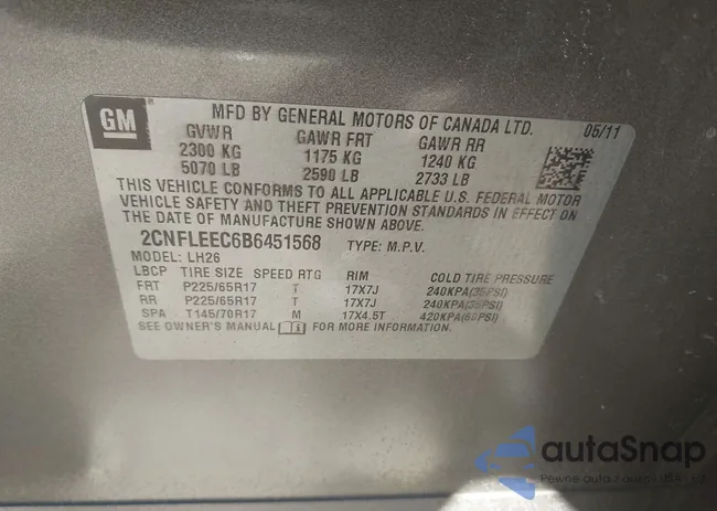 2CNFLEEC6B6451568: 43354573