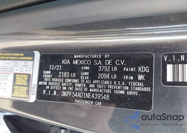 3KPF54AD1NE439548: 43355776