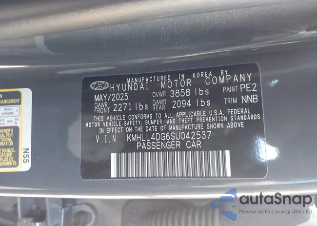 KMHLL4DG6SU042537: 43355786