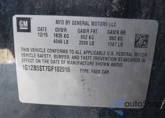 1G1ZB5ST7GF182916: 43355840