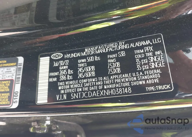 5NTJCDAEXNH038148: 43355876