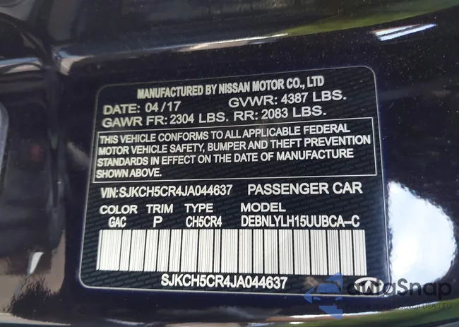 SJKCH5CR4JA044637: 43355906