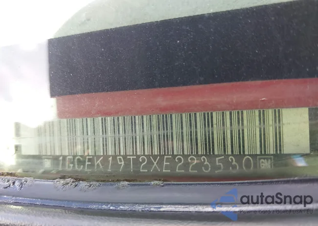 1GCEK19T2XE223530: 43355948