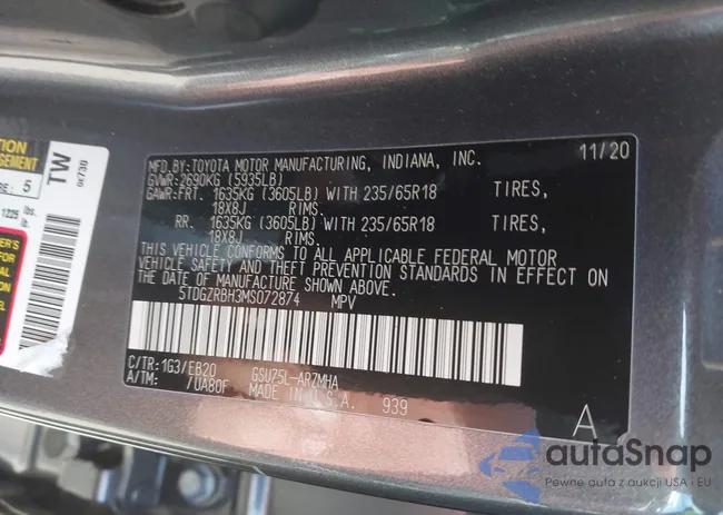 5TDGZRBH3MS072874: 43356075