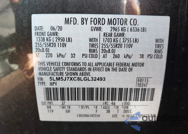 5LM5J7XC8LGL32493: 43356116