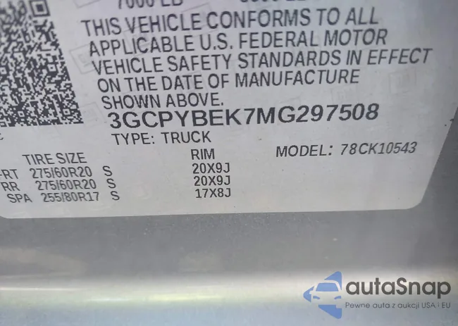 3GCPYBEK7MG297508: 43355316