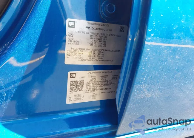 1GCUDDED5RZ131054: 43355596