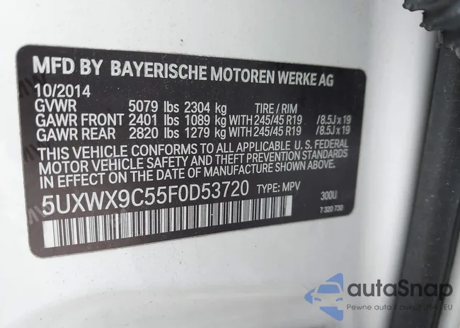 5UXWX9C55F0D53720: 43356862