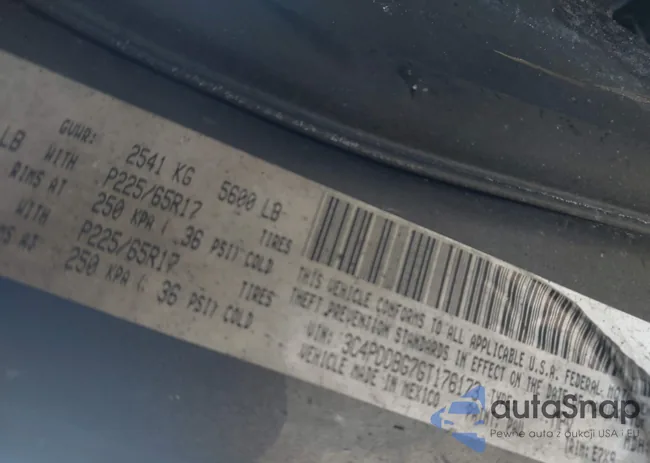 3C4PDDBG7GT176173: 43357197