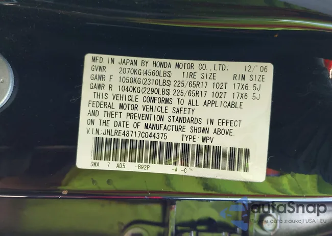 JHLRE48717C044375: 43356472