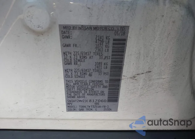 5N1AT2MV2JC817060: 43357802