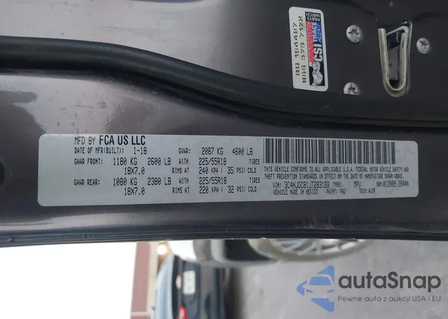 3C4NJDCB1JT283133: 43357974