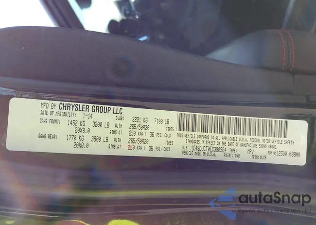 1C4SDJCT0EC390984: 43357979