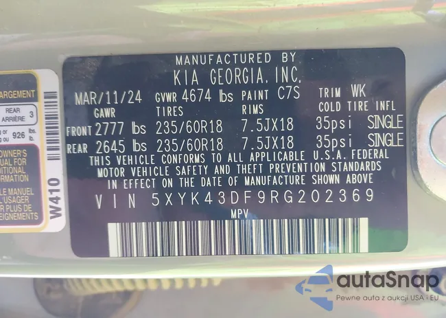 5XYK43DF9RG202369: 43358009