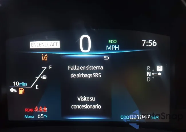 JTDAAAAA2PA008264: 43358097