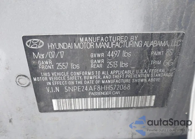 5NPE24AF8HH572068: 43358173