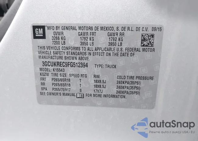 3GCUKREC9FG512394: 43358235