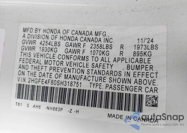 2HGFE4F80SH318751: 43358272