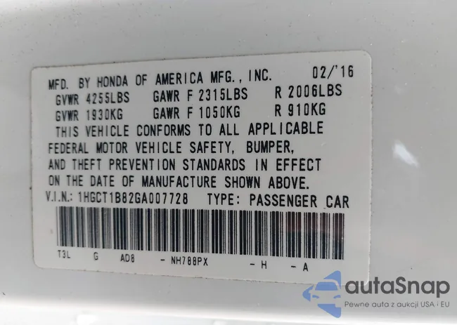 1HGCT1B82GA007728: 43357581