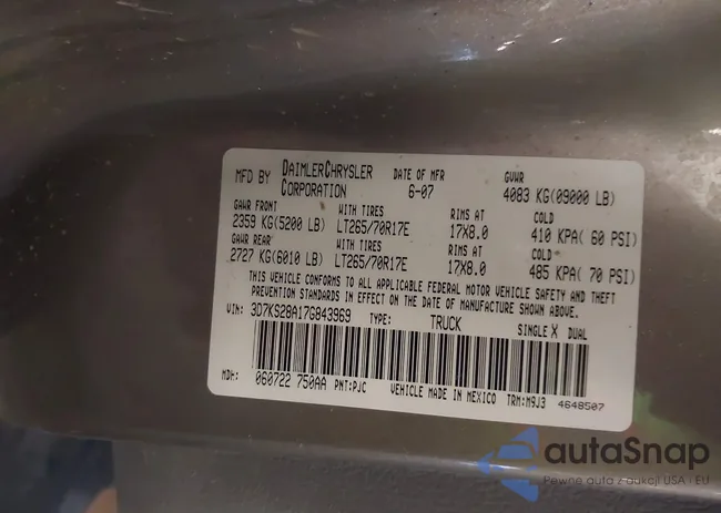 3D7KS28A17G843969: 43358680