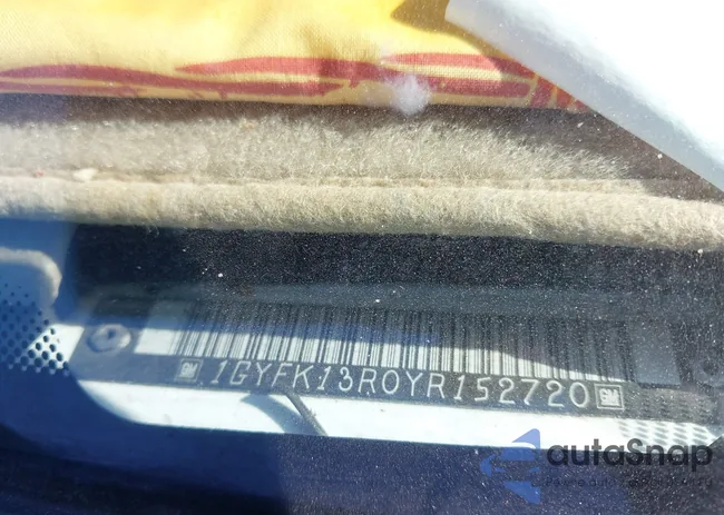 1GYEK13R0YR152720: 43358710