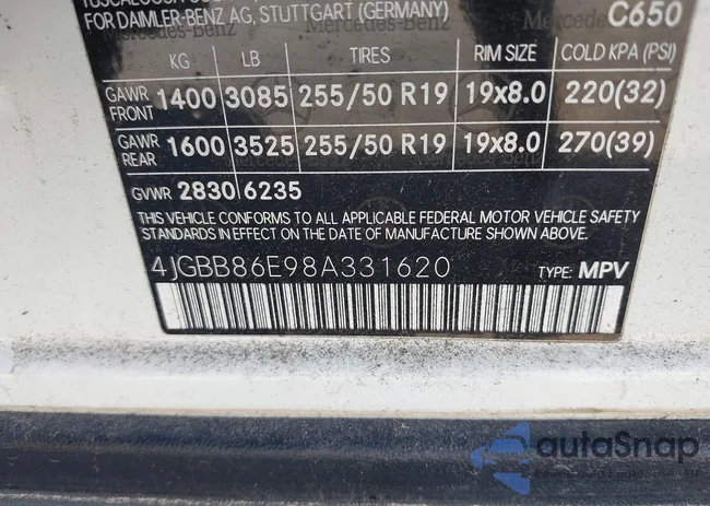 4JGBB86E98A331620: 43358789