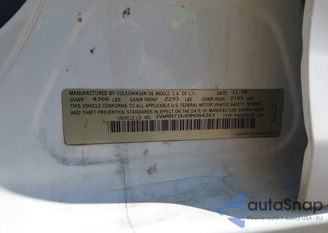 3VWRM71K99M084363: 43358852