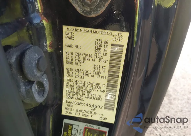 1N6AD0CW9CC454692: 43358878